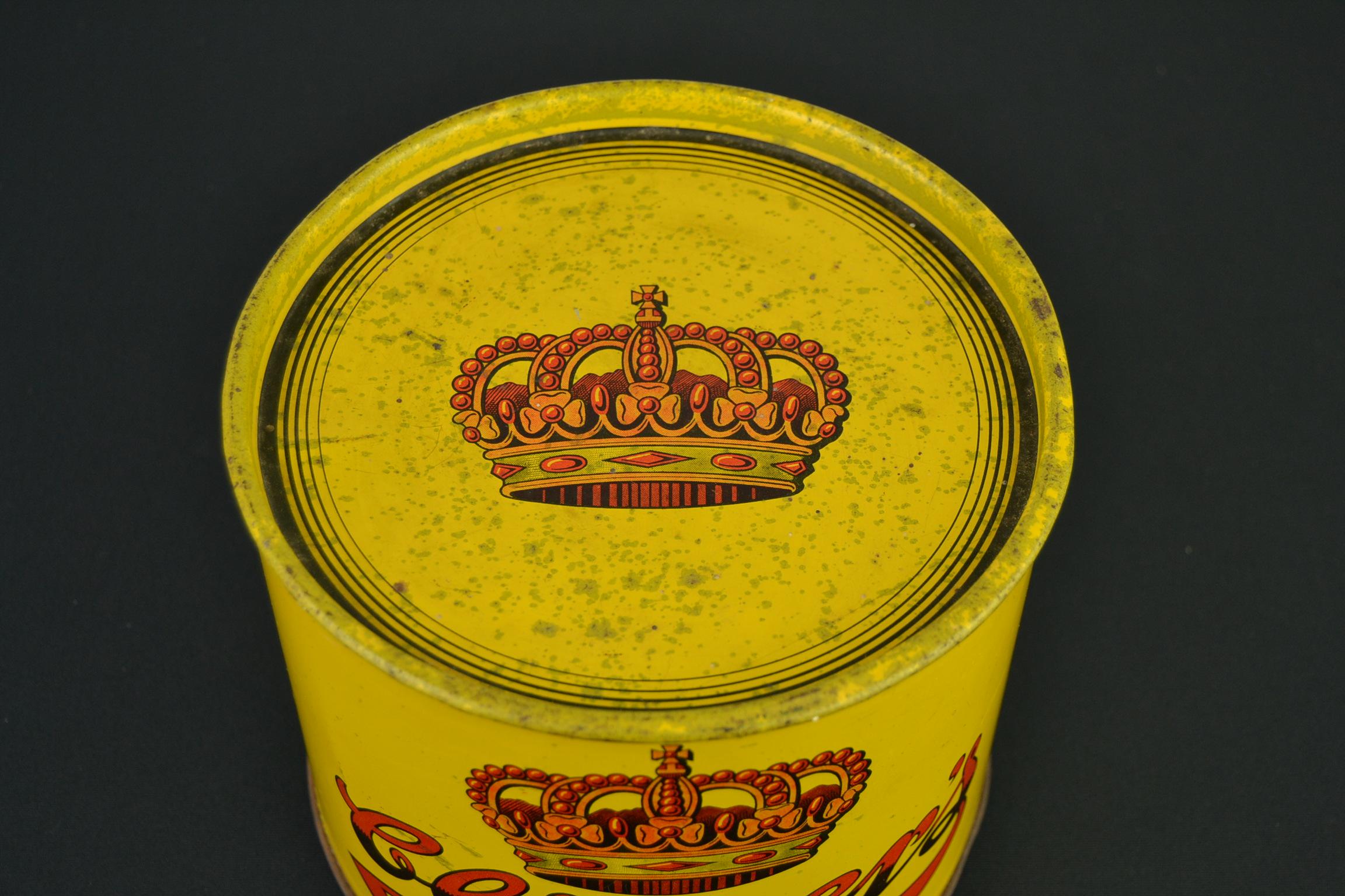 Vintage Royal Toffee Tin, 1960s, The Netherlands For Sale 8