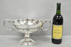 Vintage RS Co Sheffield Silver Plated Trophy Cup Pedestal Compote Fruit Bowl