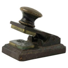 Vintage Rubber-Stamp, Italy, Early 20th Century