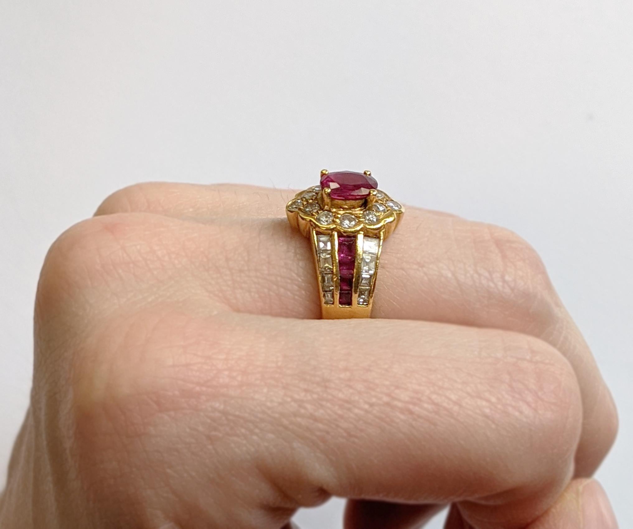 vintage ruby ring