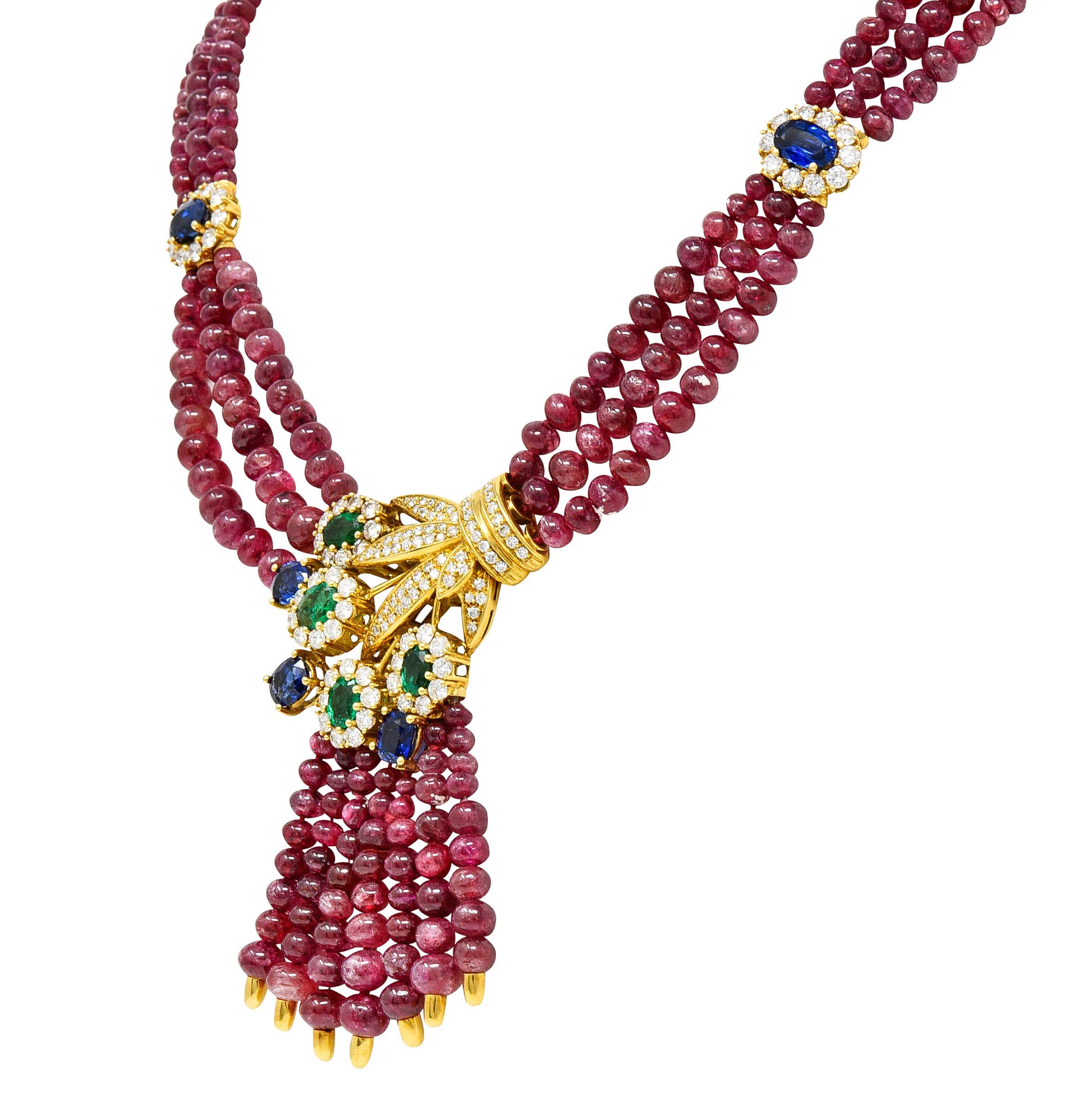 grt ruby and emerald jewellery collection