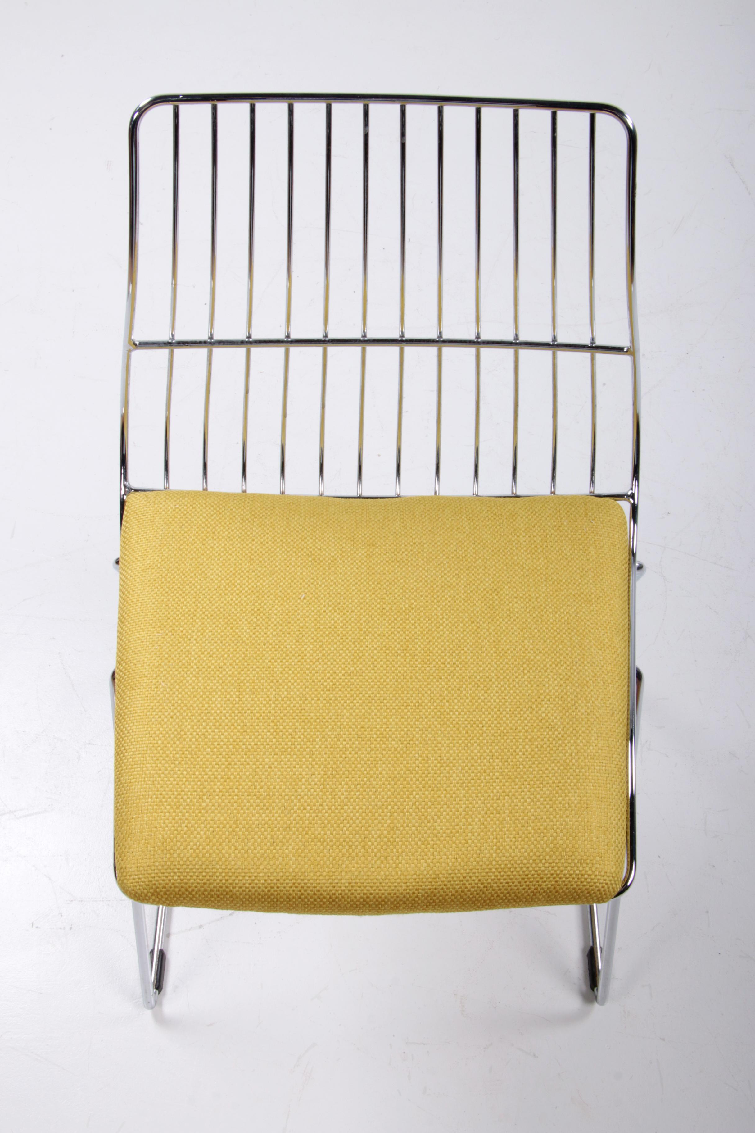 Chaises de salle à manger vintage Rudy Verelst pour Novalux set 6, Belgique 4