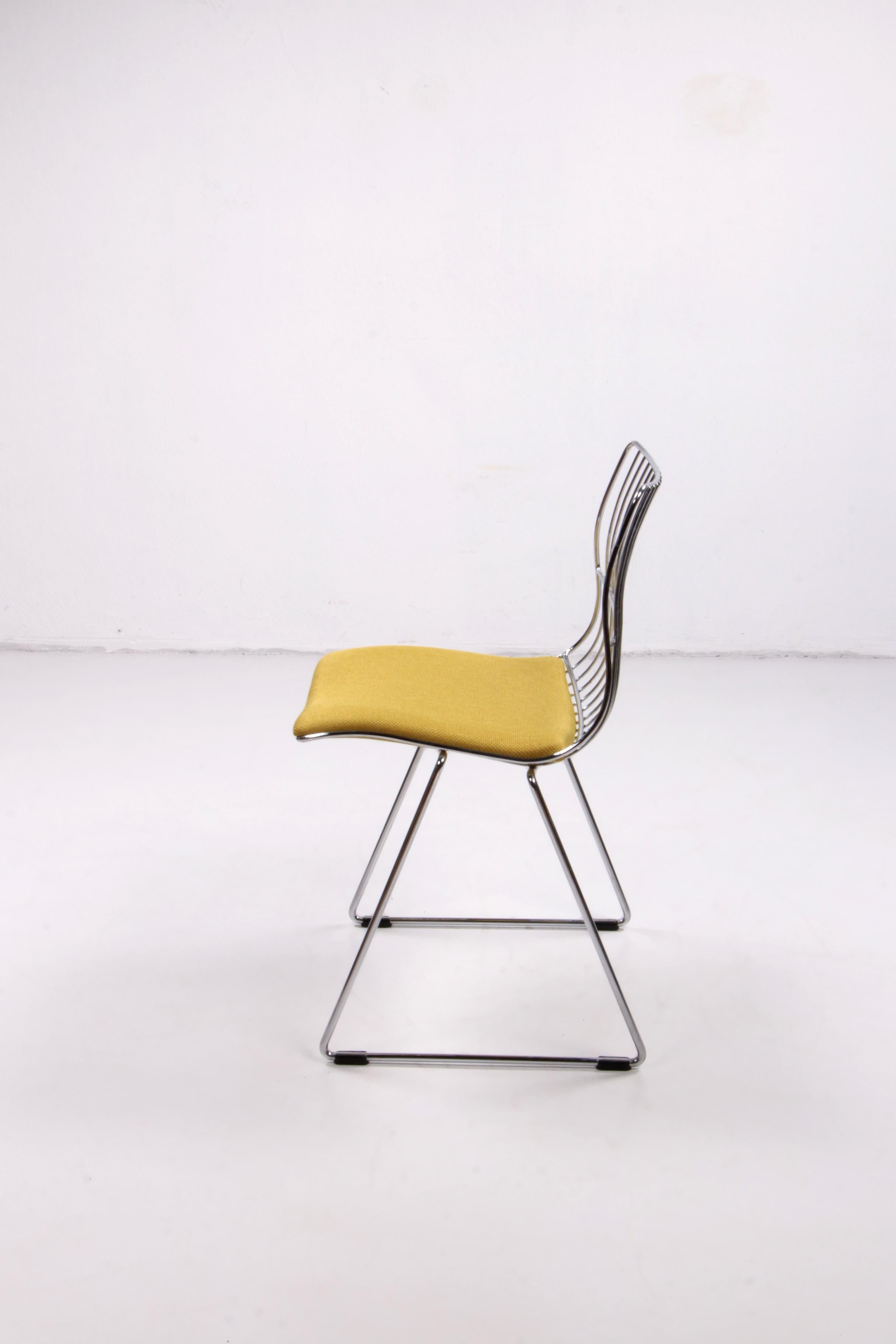 Belge Chaises de salle à manger vintage Rudy Verelst pour Novalux set 6, Belgique