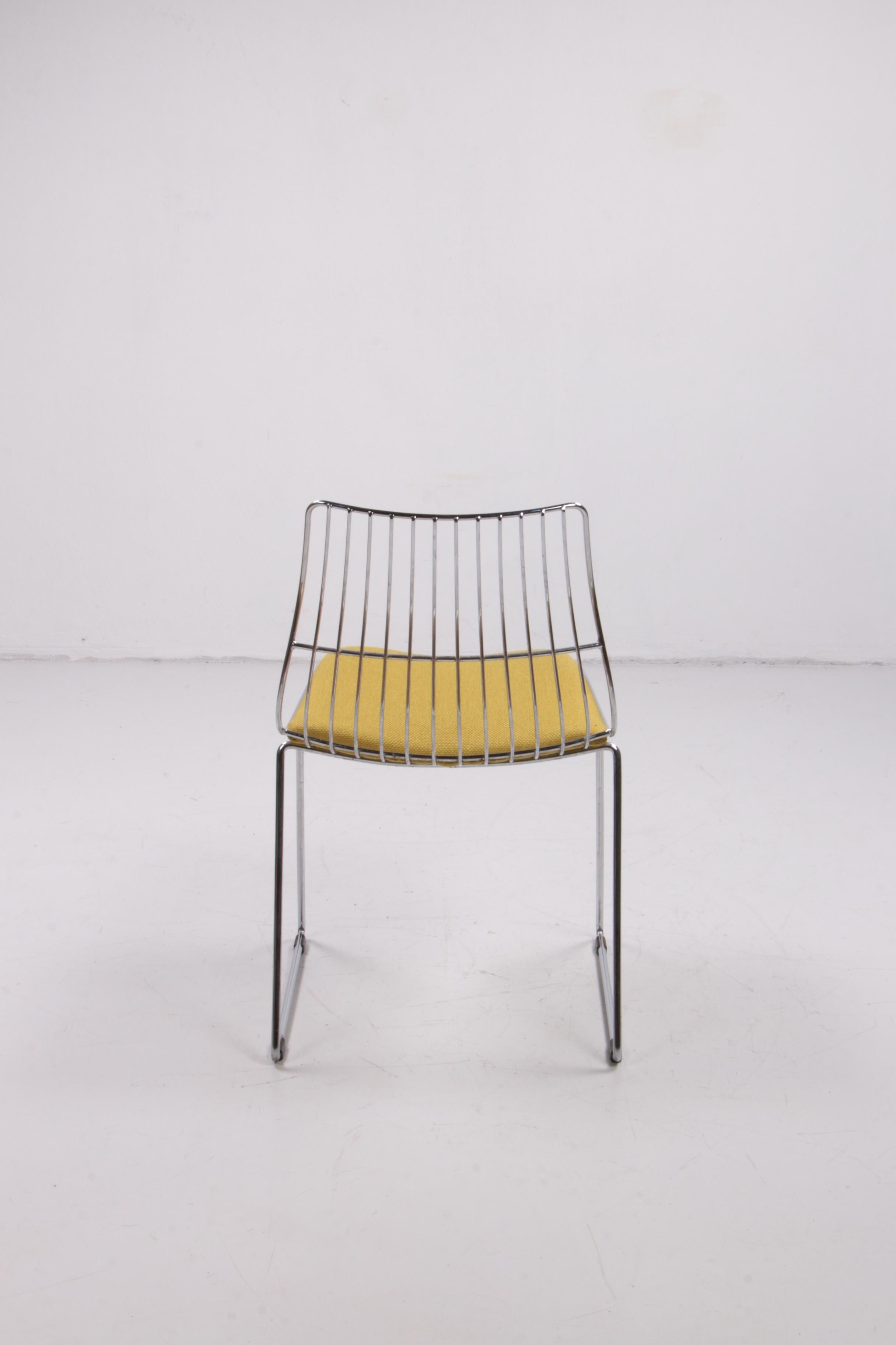 Chaises de salle à manger vintage Rudy Verelst pour Novalux set 6, Belgique Bon état à Oirlo, LI