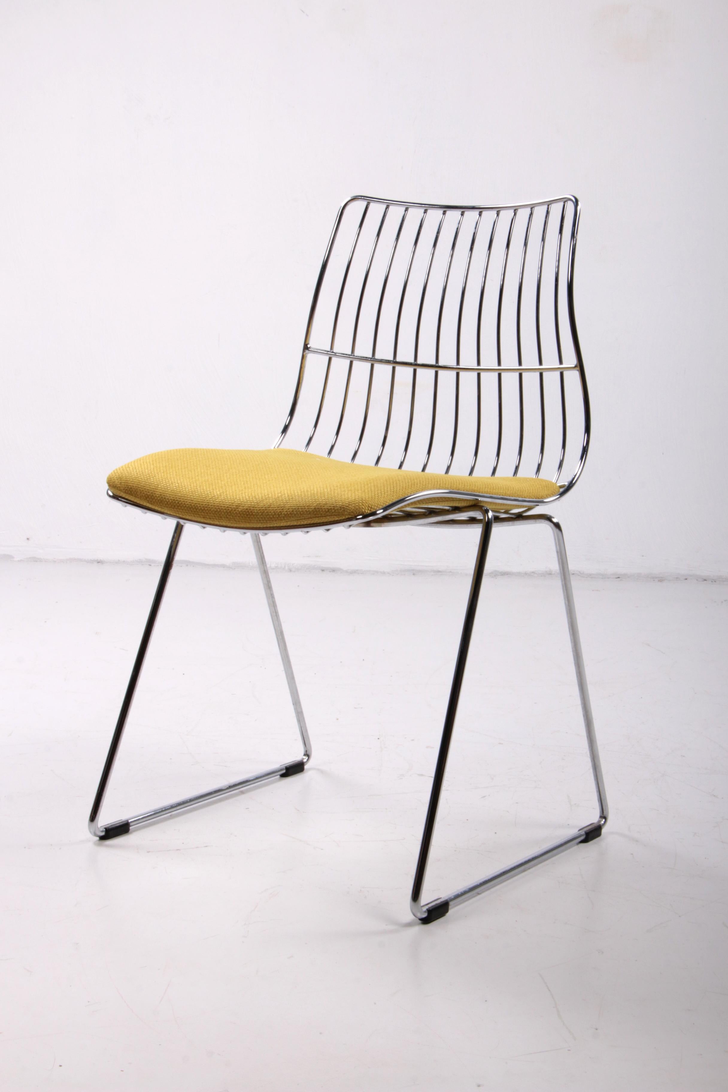 Chaises de salle à manger vintage Rudy Verelst pour Novalux set 6, Belgique 1