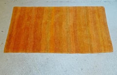 Vintage Rug Carpet Tapsitry Gamba Orange by Jan Kath Design