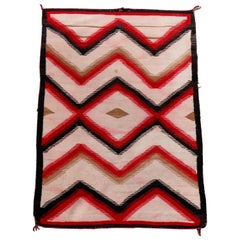 Vintage Rug in the Manner of Ganado Navajo Weaving, 20th Century