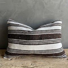 Alfombra vintage Funda de cojín con rayas