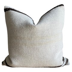 Copricuscino vintage con strisce