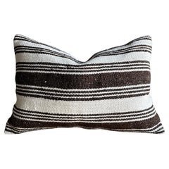Alfombra vintage Funda de cojín con rayas
