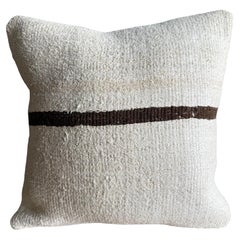 Vintage Rug Kissenbezug mit Streifen