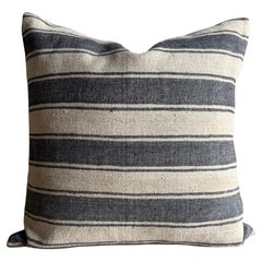 Vintage Rug Kissenbezug mit Streifen