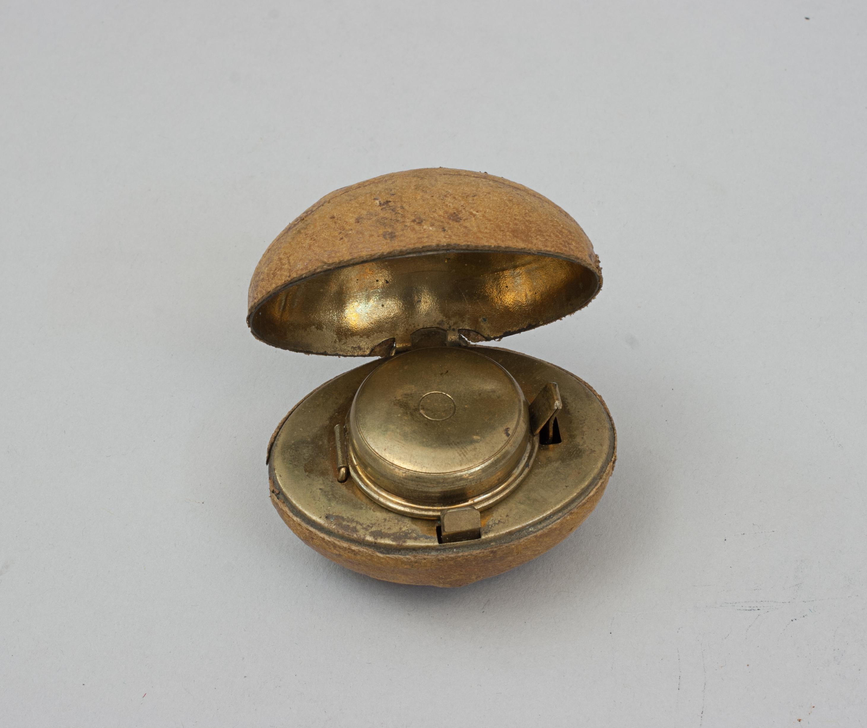 Vintage Rugby Ball Inkwell. For Sale 1