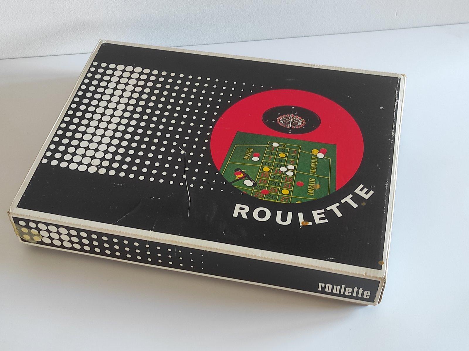 Vintage Rulette Game 1960s Moderno de mediados de siglo en venta