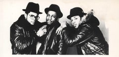 Vintage Run DMC Photograph 'Run DMC Rushtown'