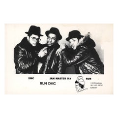 Fotografía vintage de Run DMC 'Run DMC Rushtown'