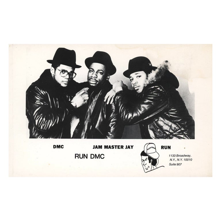 Vintage Run DMC Photograph 'Run DMC Rushtown' For Sale at 1stDibs