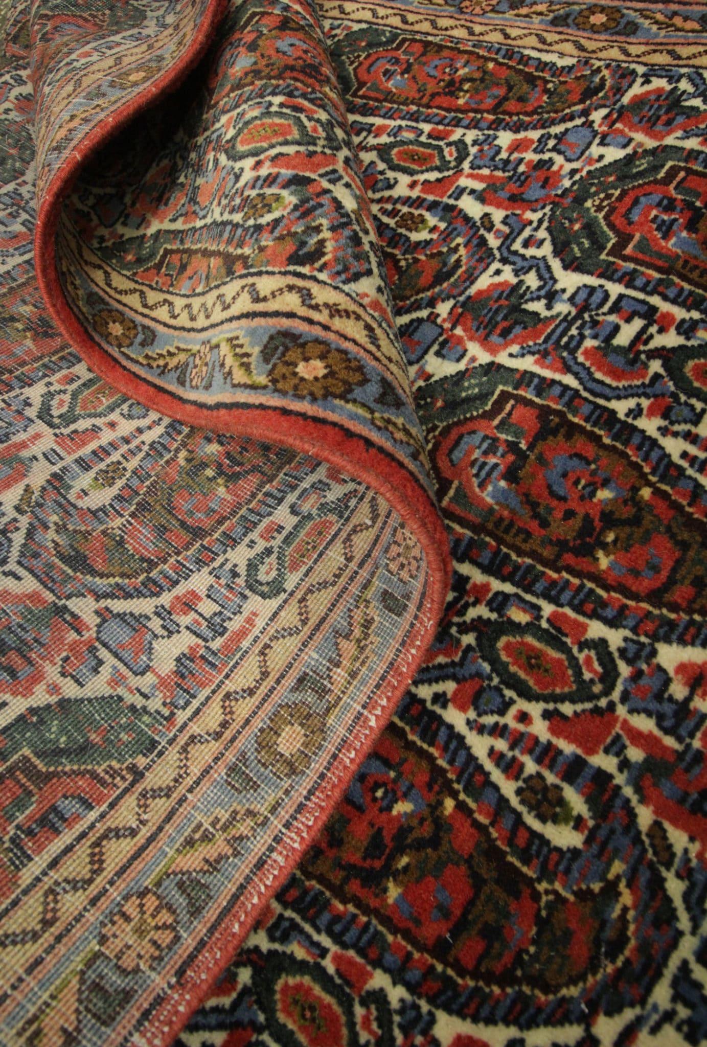 Cotton Vintage Runner Kerman Rug Handmade Carpet Runner Paisley Stair Runner For Sale