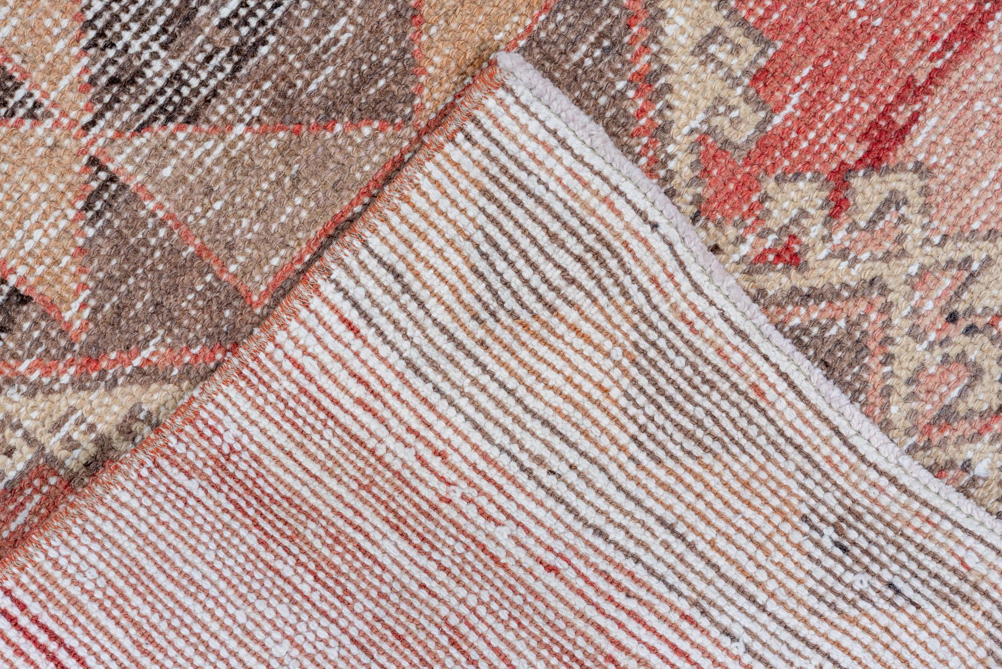 Lana Tappeto Vintage Runner Oushak in vendita