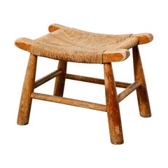 Vintage Rush Seat Stool