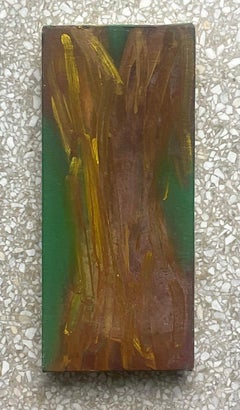 Russell Christoffersen astratto d'epoca su tela in Greene & Greene