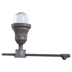 Vintage Russell & Stoll Cast Aluminum Industrial Warehouse Loft Factory Lights