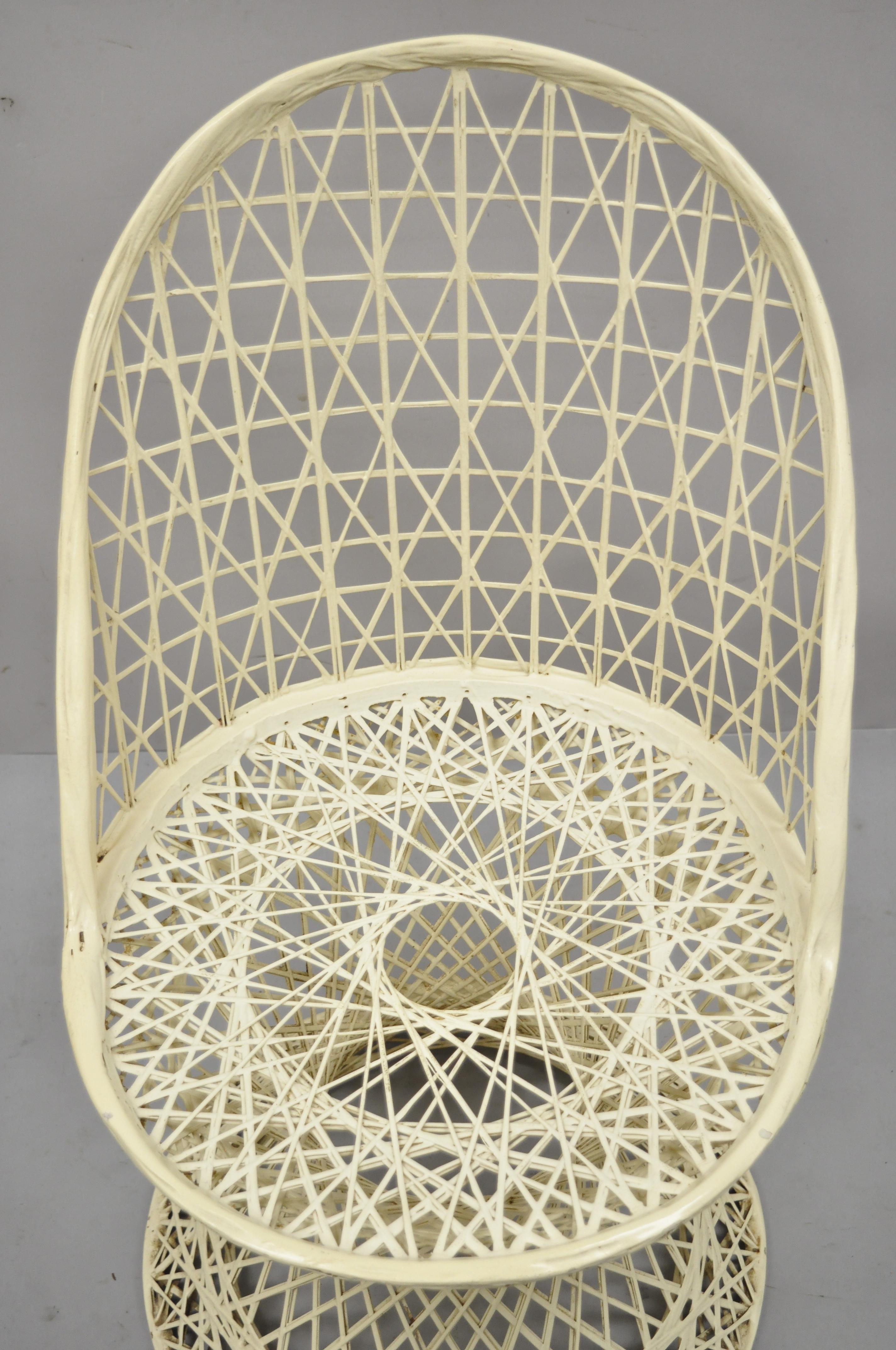 russell woodard spun fiberglass chairs