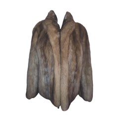 Maximilian Russian sable fur car coat 6/S ~no duties