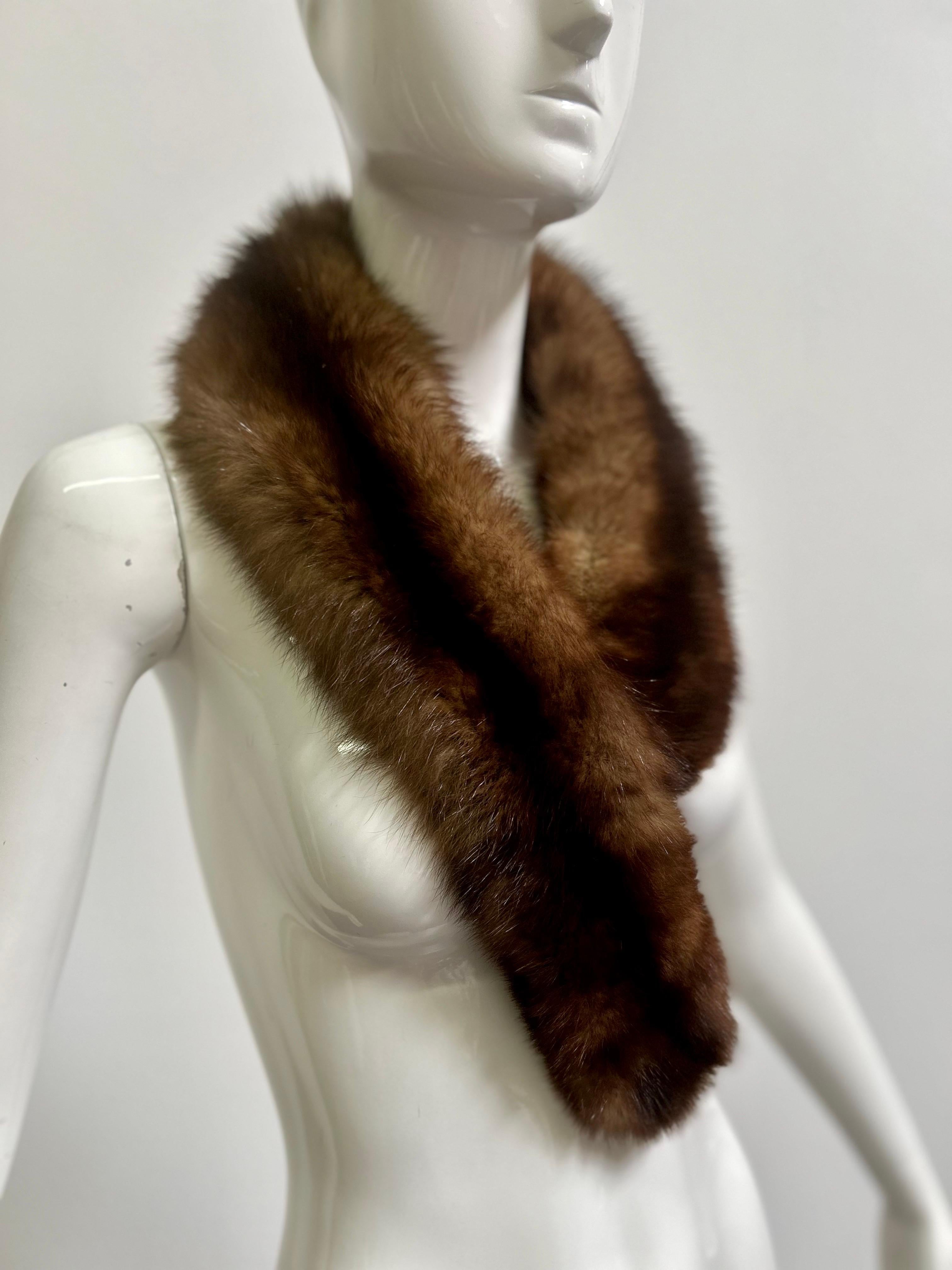 Vintage Russian Sable Fur Stole, Fling, Scarf, Collar or Wrap 5