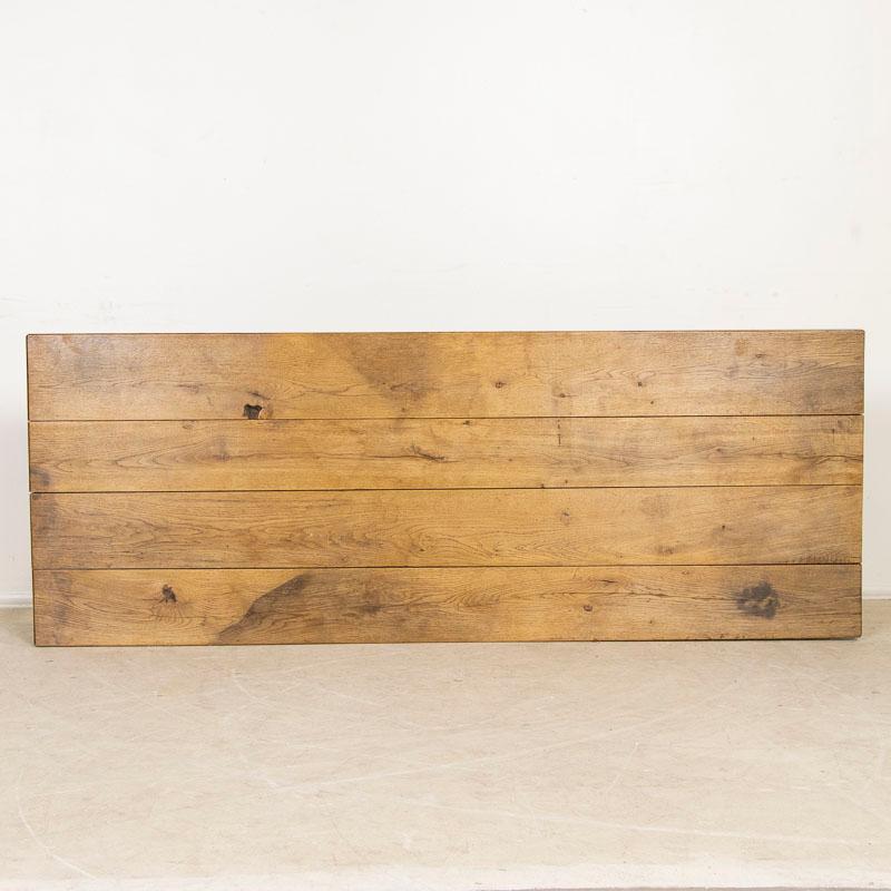Vintage Rustic 6' Long Coffee Table from Hungary 2