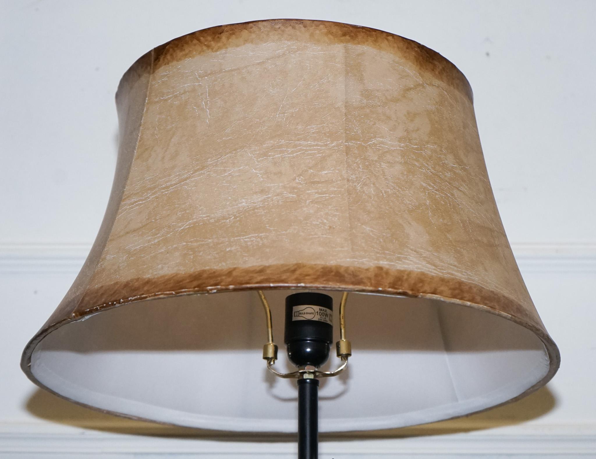 
Antiques of London



Add a touch of rugged charm to your interior with this striking faux antler table lamp, inspired by rustic lodge and cabin décor. This eye-catching lamp features a sculptural base designed to mimic intertwined antlers, crafted
