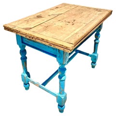 Vintage Rustic Expanding Farm Table