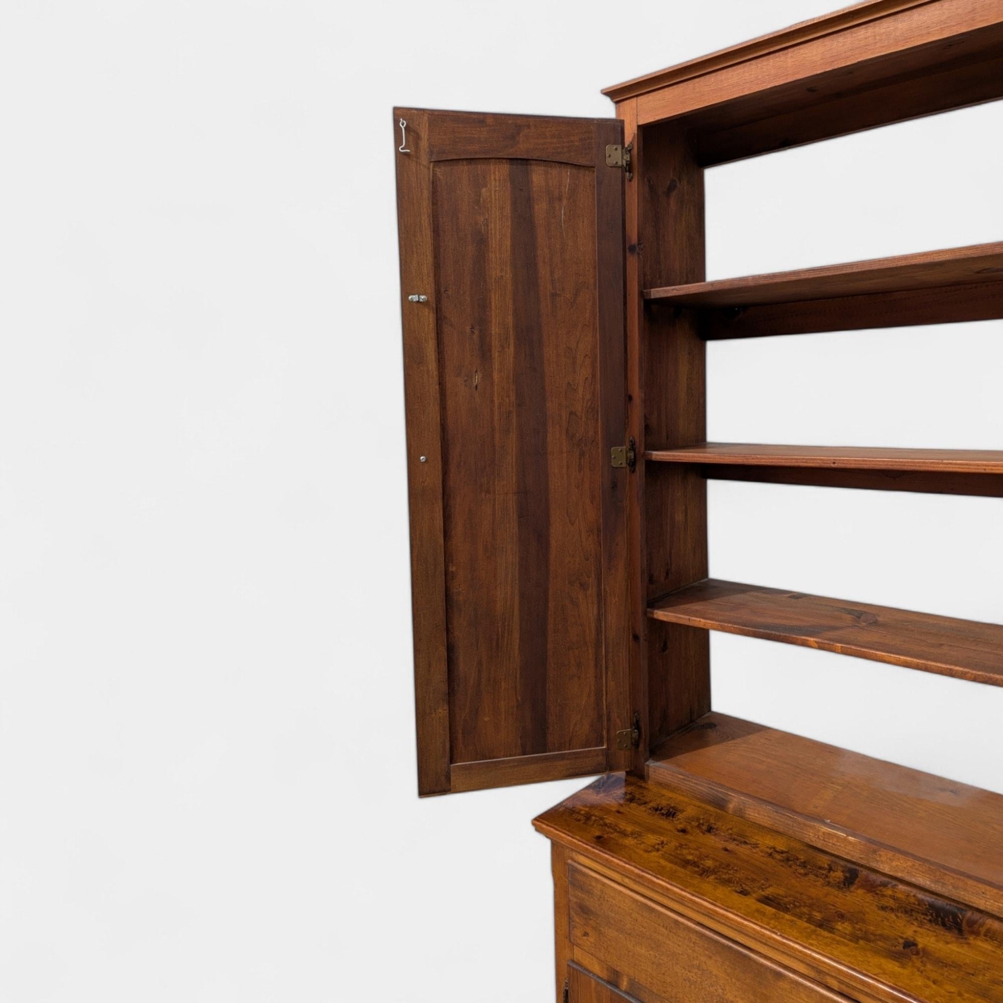 Vintage Rustic Farmhouse Cupboard in Solid Knotty Pine, circa 1950s For Sale 2