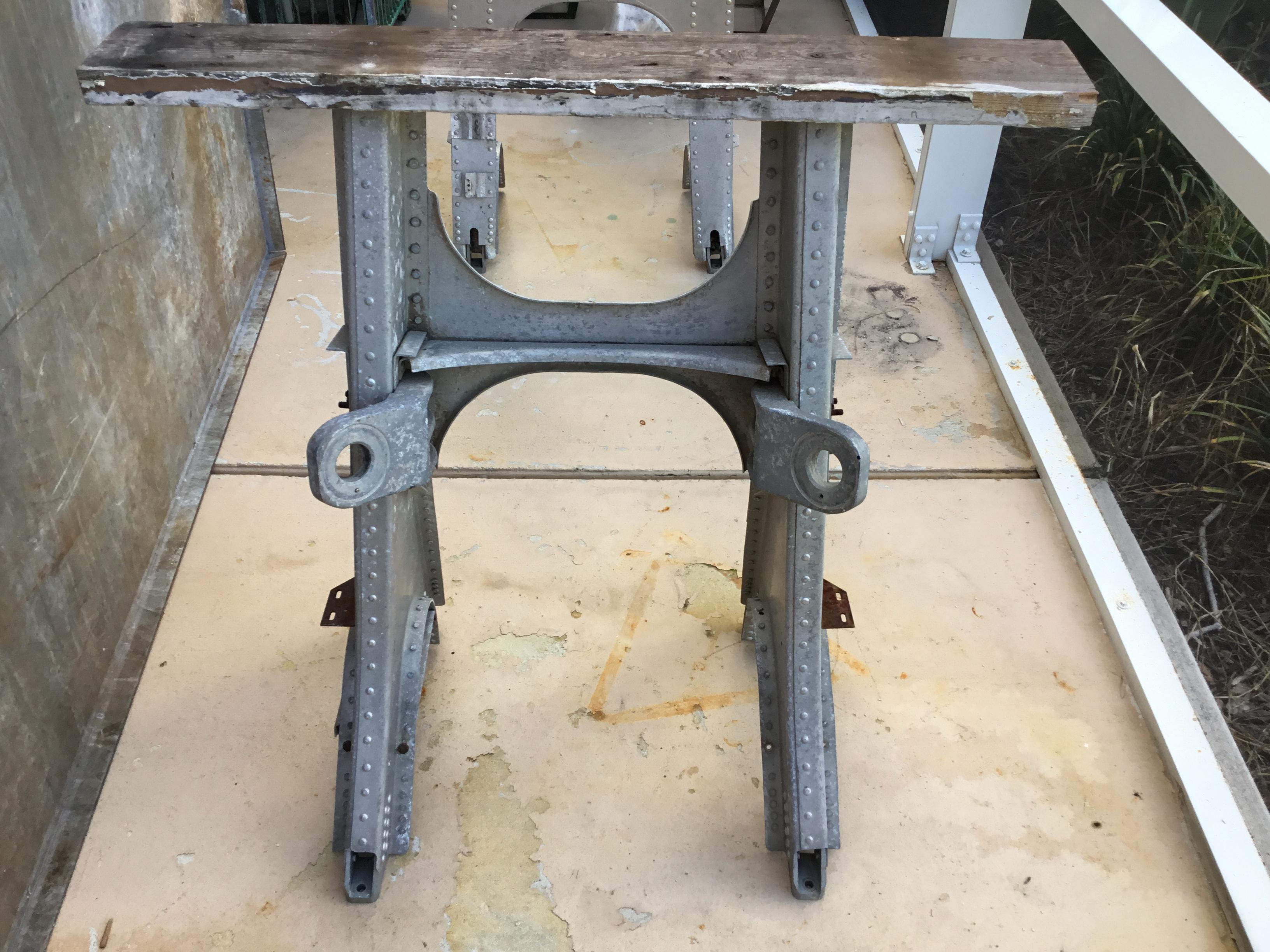 Galvanized Vintage Rustic Industrial Work Table