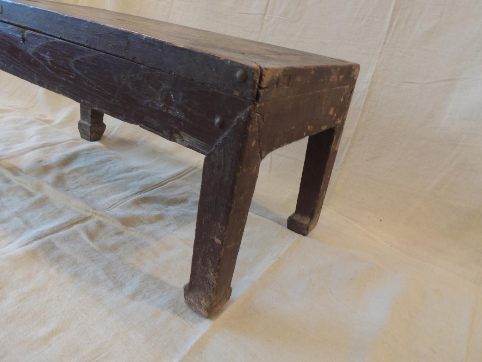 Qing Vintage Rustic Low Chinese Altar Table