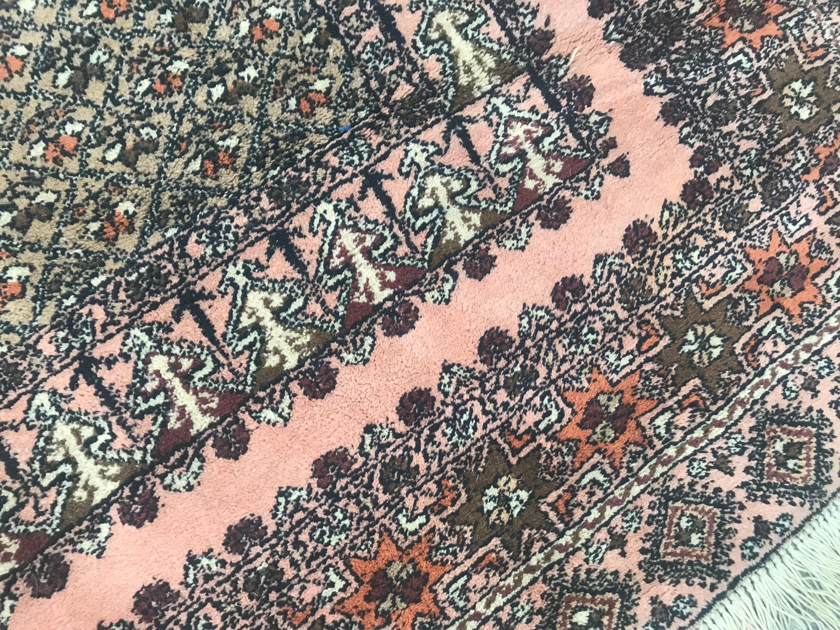 Alfombra Vintage Rustic Moroccan Rabat Design en venta 2