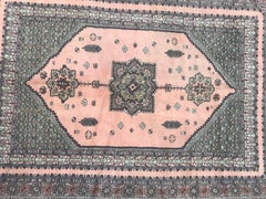 Tappeto vintage rustico marocchino Rabat Design