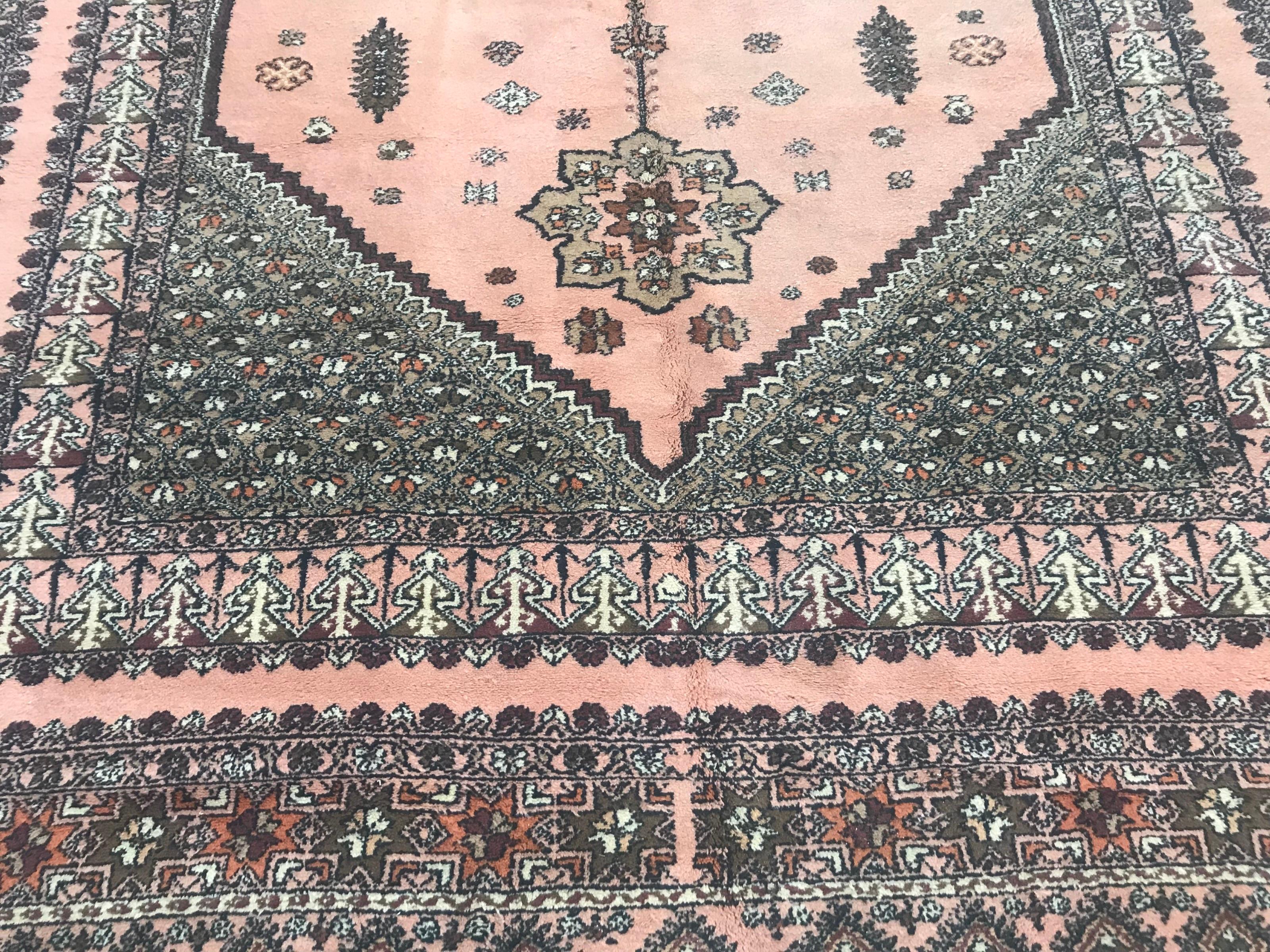 Alfombra Vintage Rustic Moroccan Rabat Design Marroquí en venta