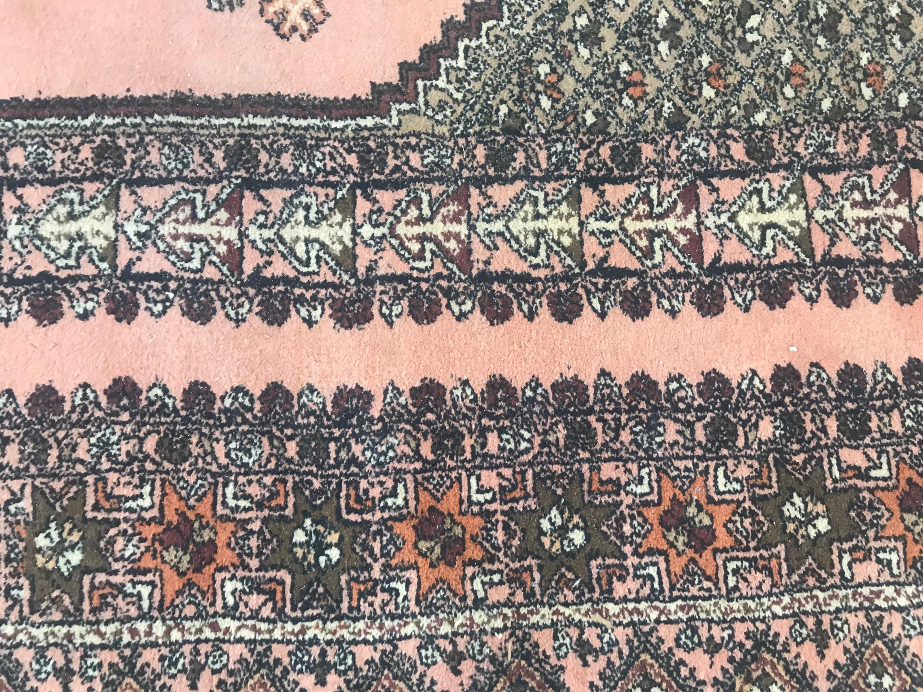 Alfombra Vintage Rustic Moroccan Rabat Design Lana en venta