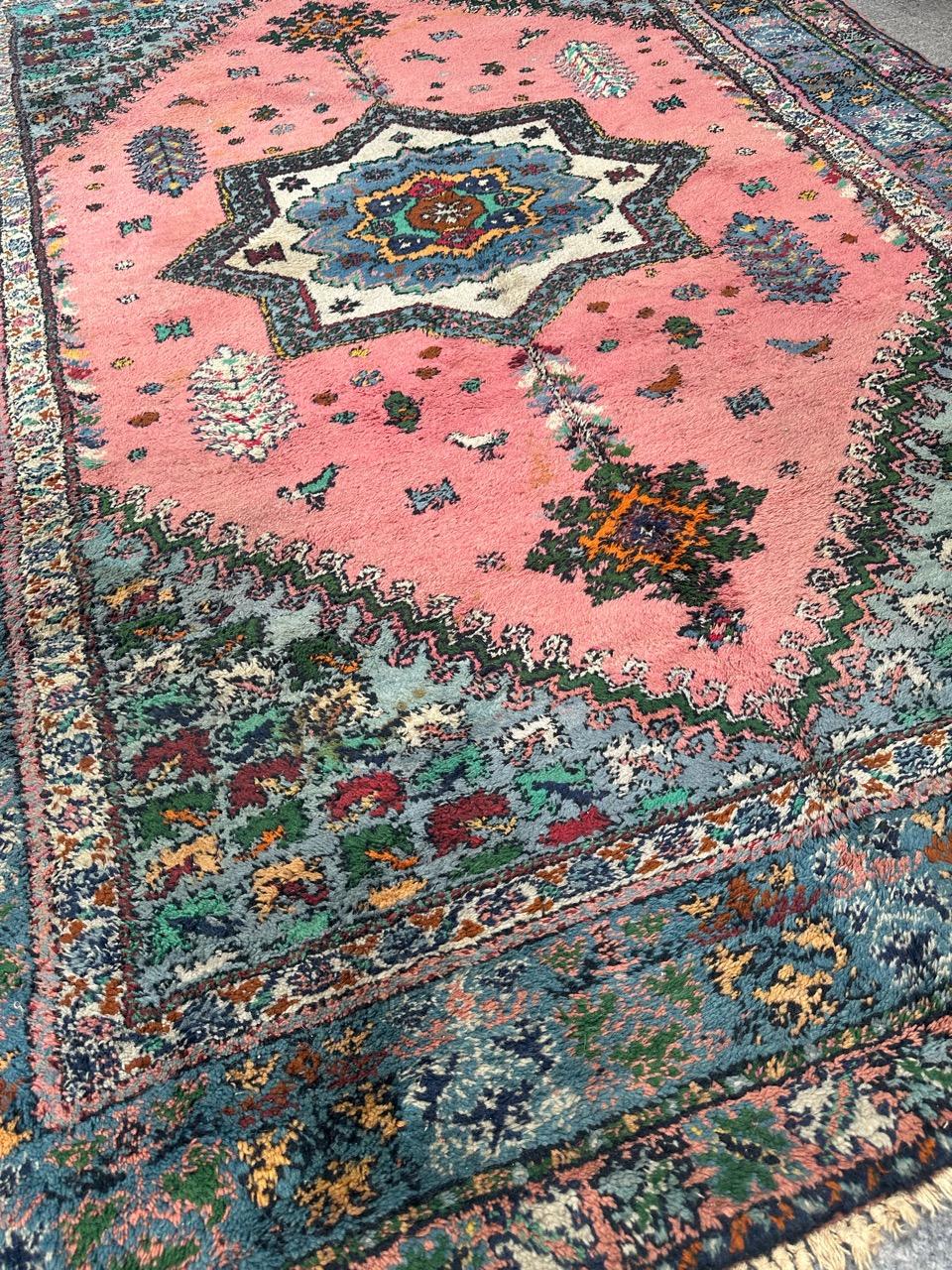 Tappeto Rabat rustico marocchino vintage in vendita 5