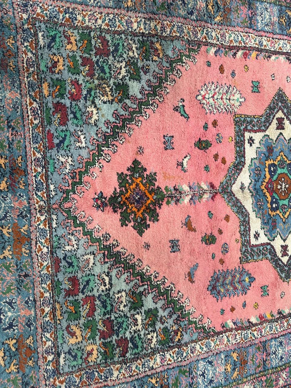 Tappeto Rabat rustico marocchino vintage in vendita 7