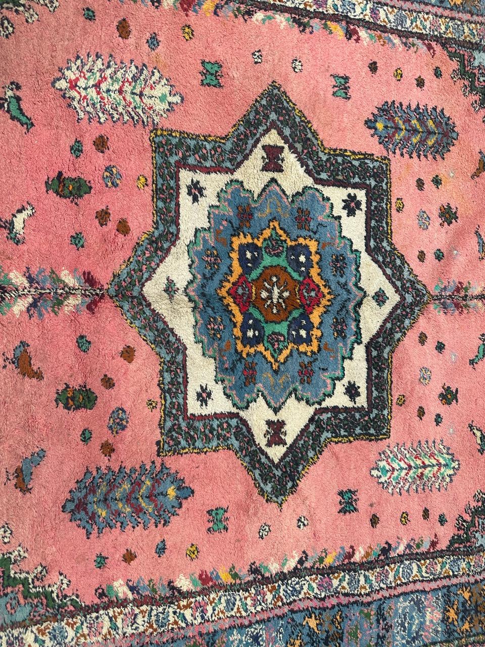Tappeto Rabat rustico marocchino vintage in vendita 8