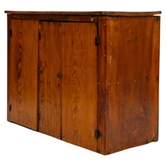 Vintage Rustic Pine Cabinet