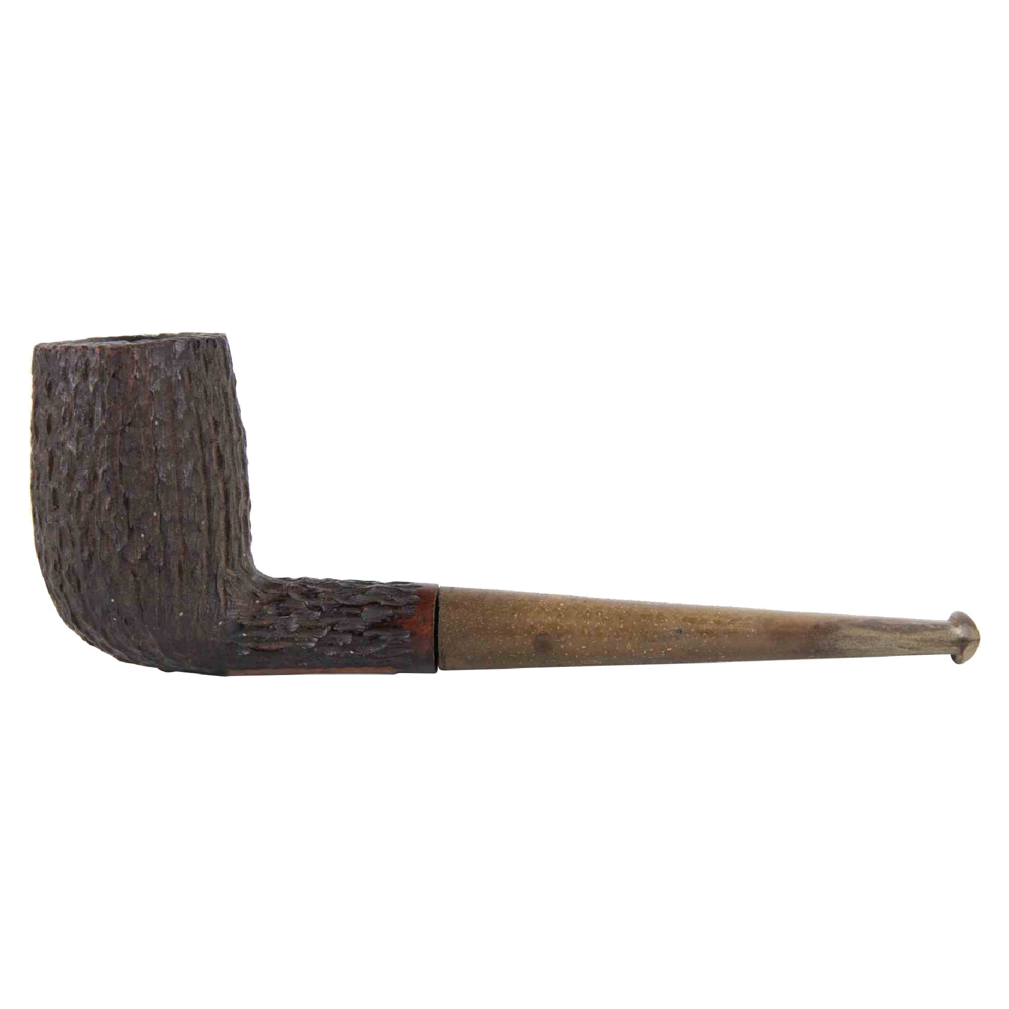 Pipe rustique vintage, milieu du 20e siècle