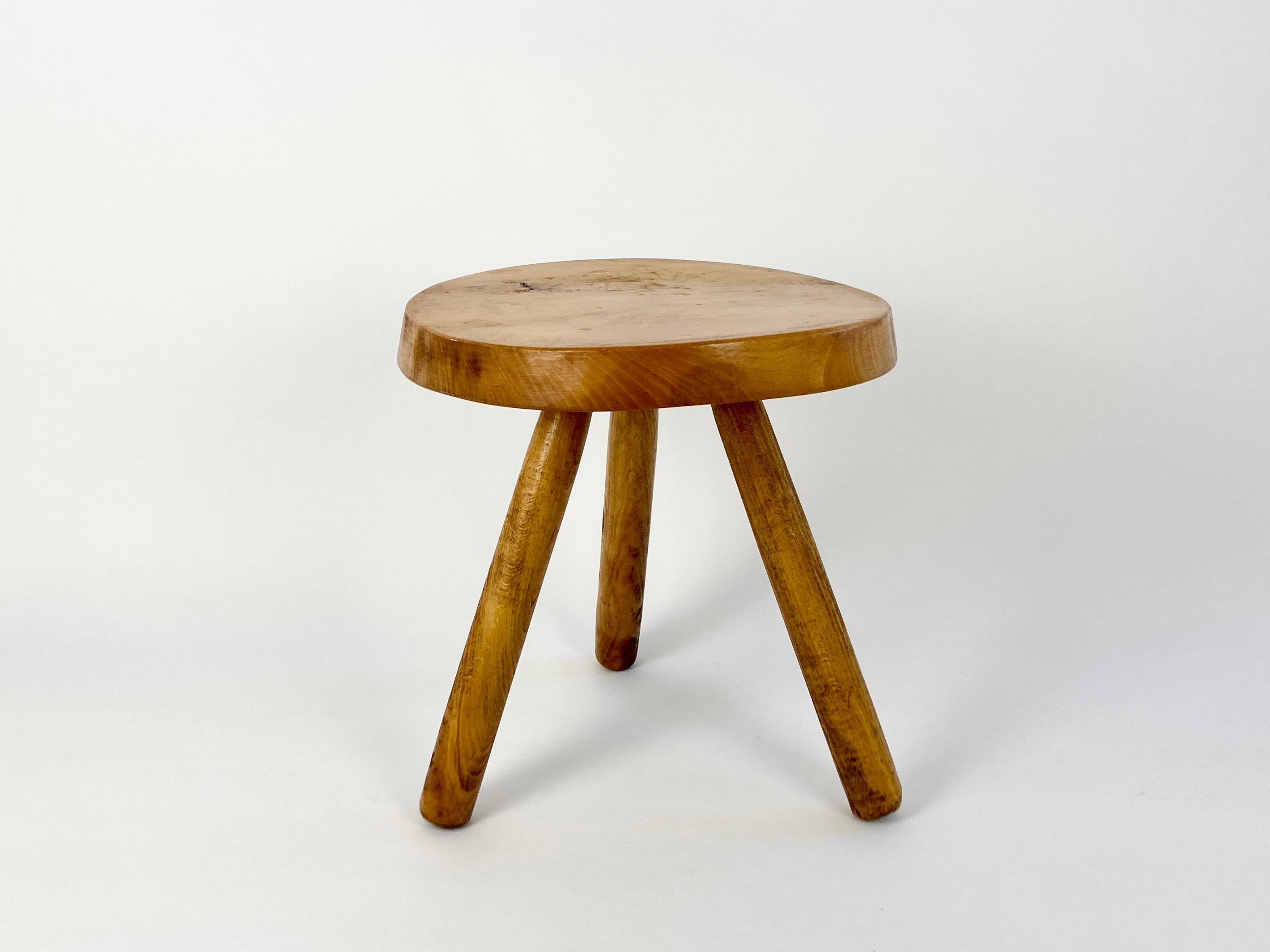 20th Century Vintage Rustic primitive stool from Ireland