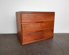 Vintage Rustic Solid Douglas Fir Bachelor Dresser 1950s