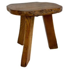Retro rustic stool by Wanderwood, England c.1950-60