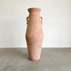 Vintage Rustic Terracotta Extra Large Vessel Floor Vase