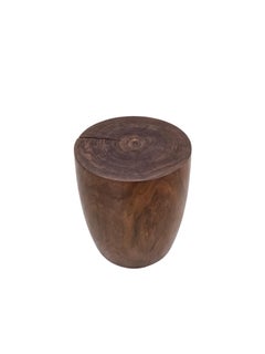 Vintage Rustic Tree Trunk Pedestal/Side Table