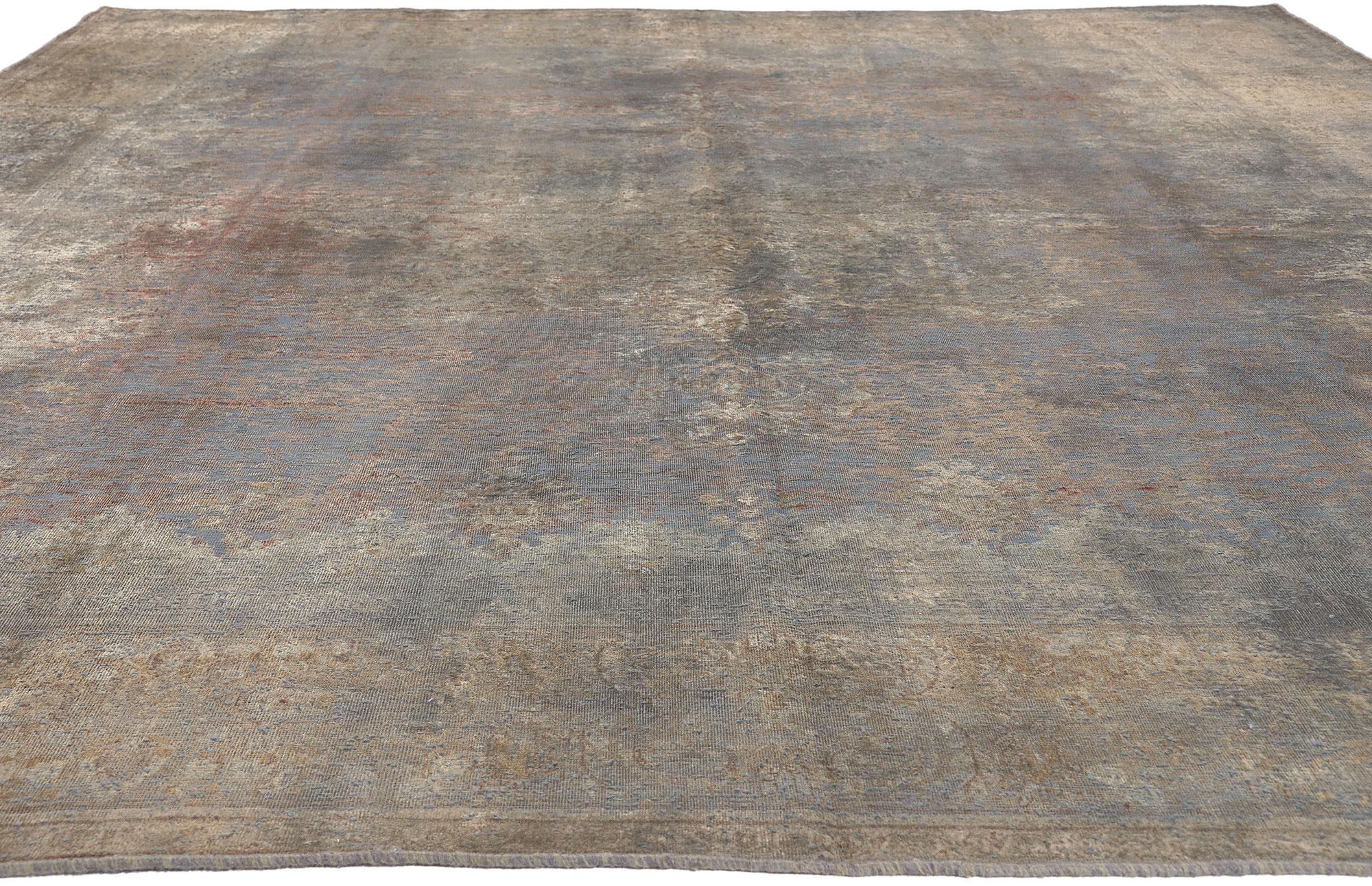 distressed turkish rug